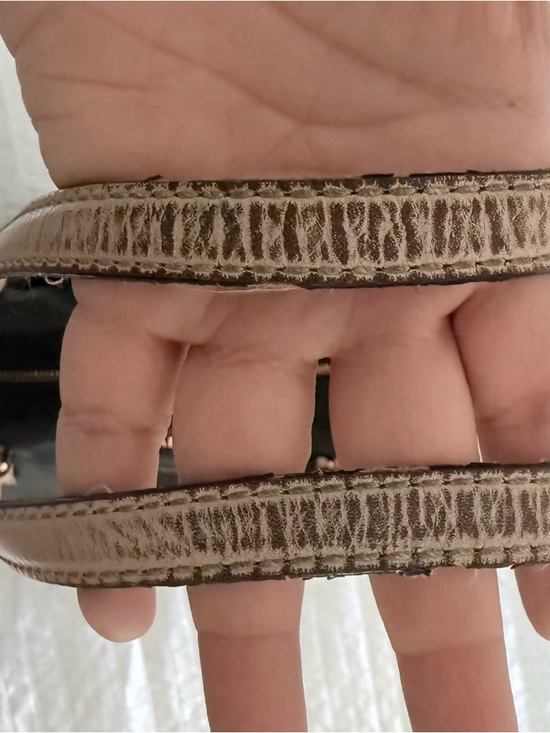 Michael Kors Black Tote with Blush Pink Straps and Gold Accents - Picture 7 of 7